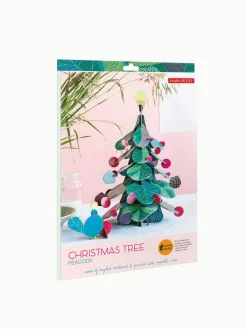 Papierskulptur 'Baum- & Vogel-Set'