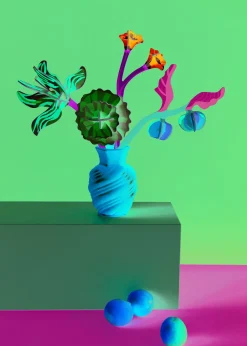 Papierskulptur 'Dutch Masters Bouquet I'