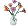 Papierskulptur 'Leuchtende Blüte'
