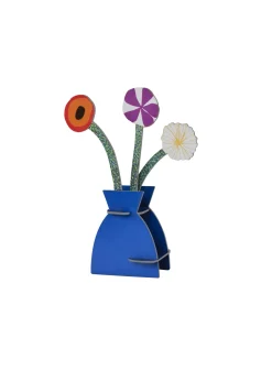 Papierskulptur 'Pop-Up Klimt-Blumen'