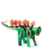 Papierskulptur 'Stachel-Dino'
