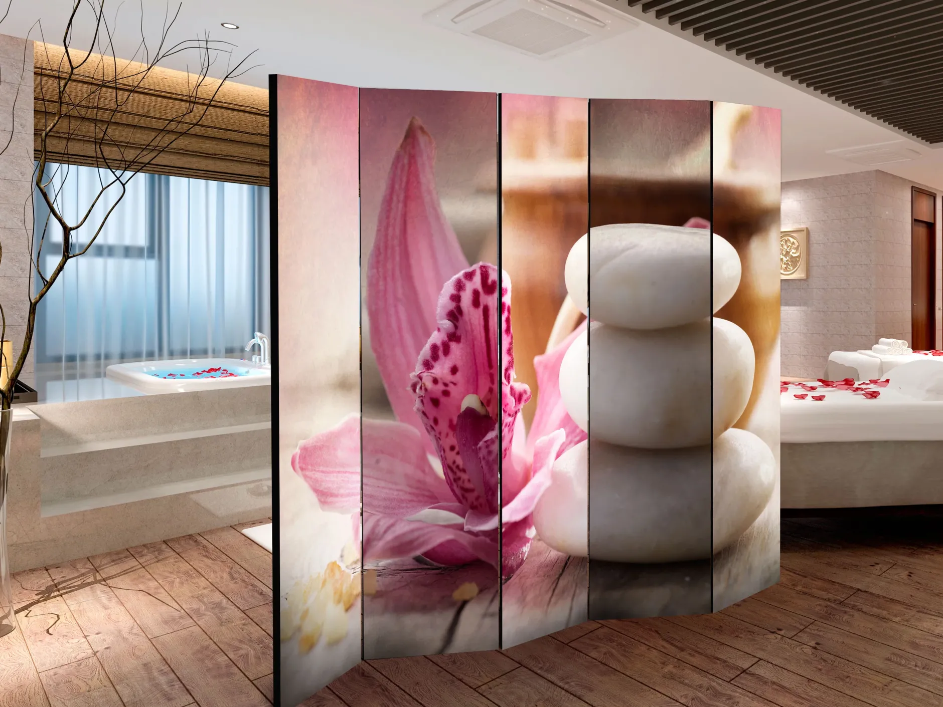 Paravent 'Aromatherapy II'