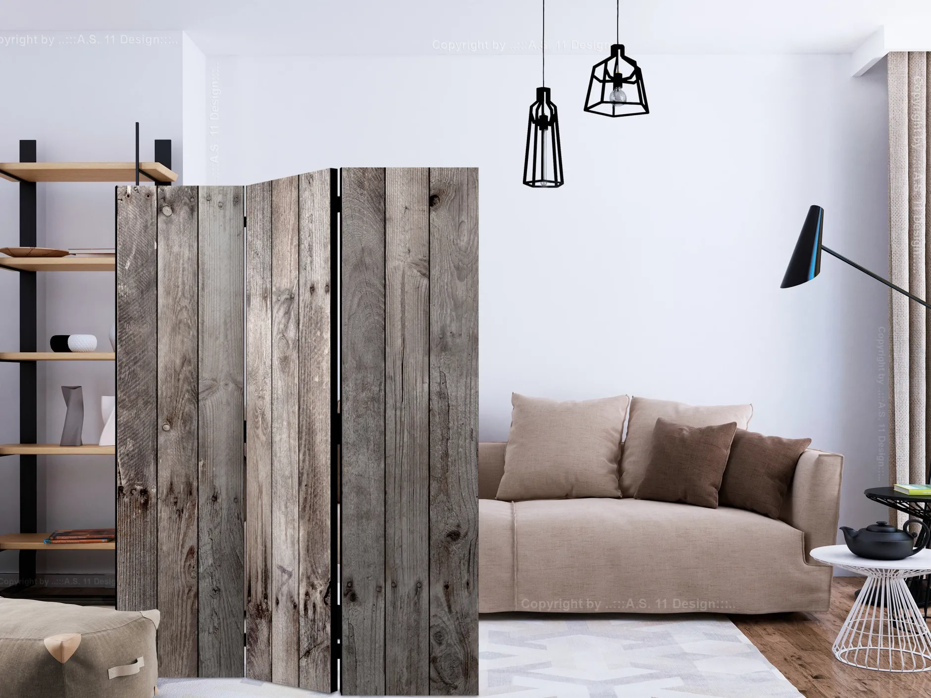 Paravent 'Century Wood'