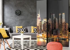 Paravent 'New York at Twilight'