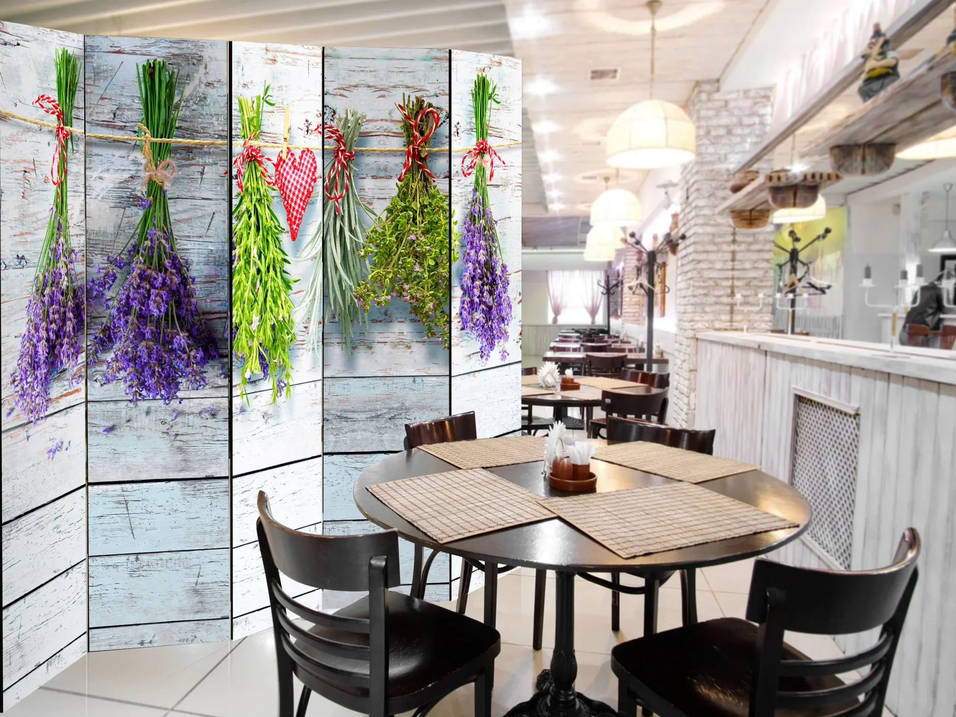 Paravent 'Spring Inspirations II'