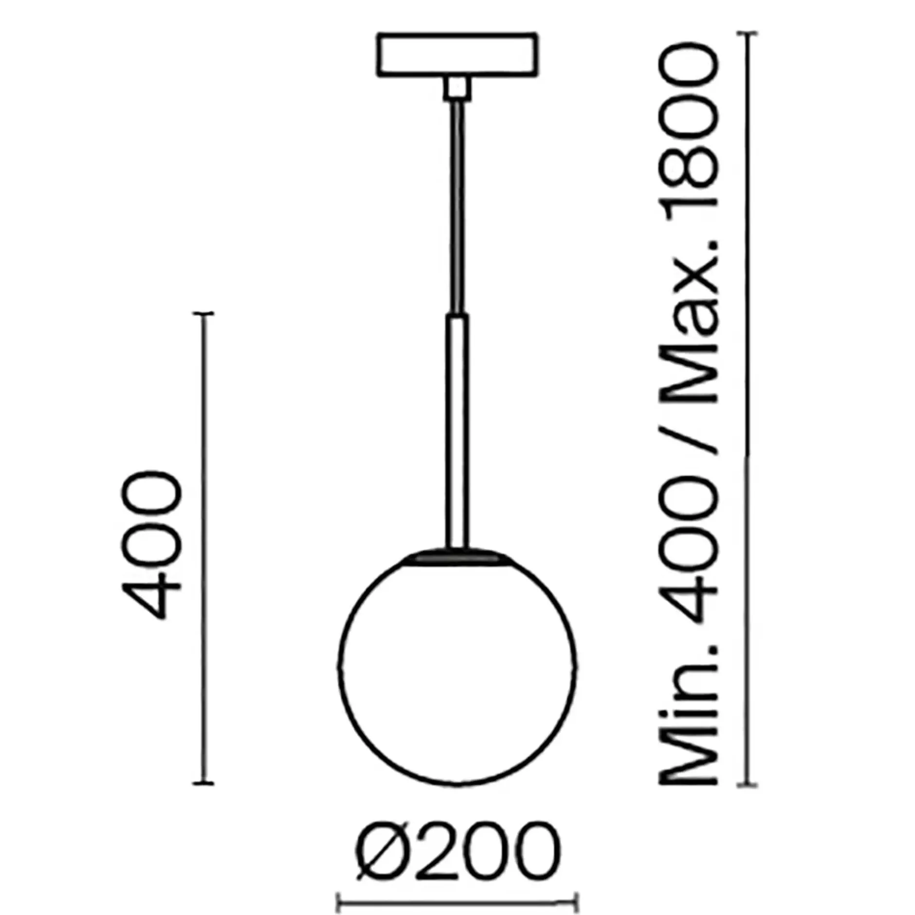 Pendelleuchte 'Basic Form 4'