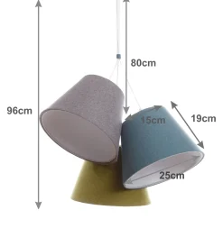 Pendelleuchte 'Bell Light Clear'