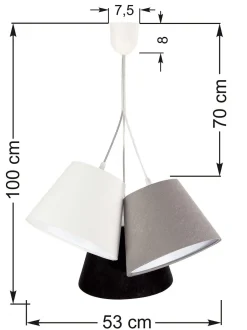 Pendelleuchte 'Bell Light Soft 1'