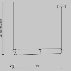 Pendelleuchte 'Flat 1'