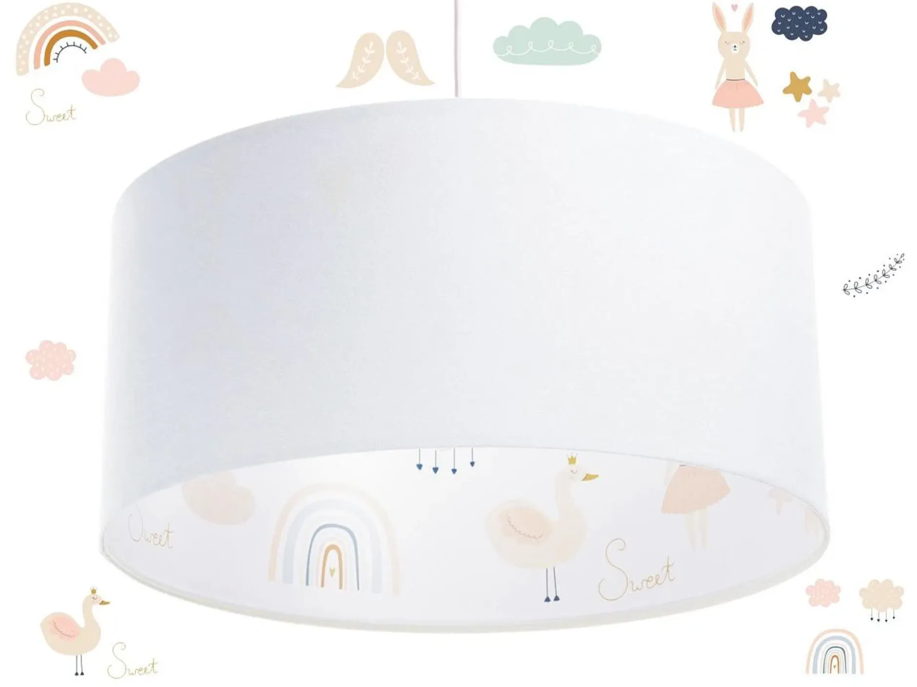 Pendelleuchte 'Foto Dreamy Bright 1'