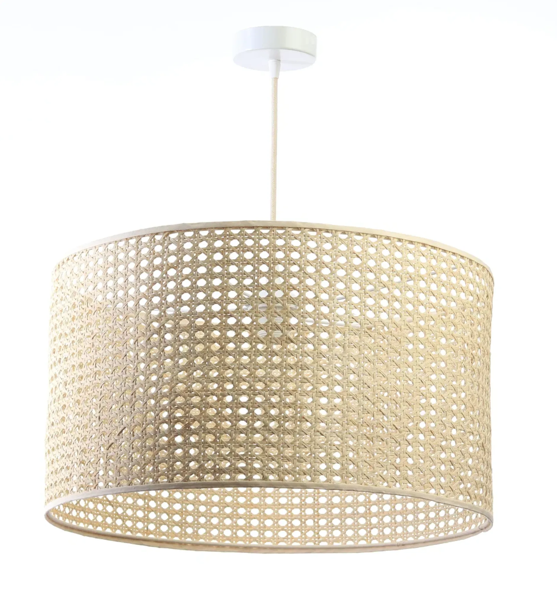 Pendelleuchte 'Rattan Lacey Calm 1'