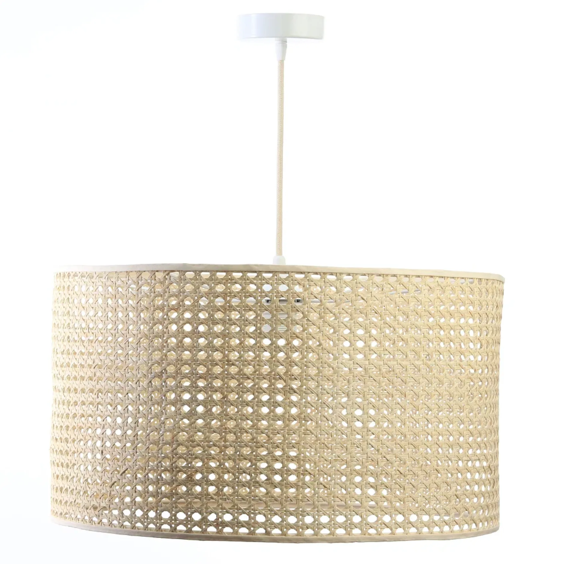 Pendelleuchte 'Rattan Lacey Calm 1'