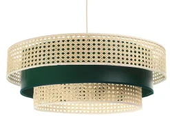 Pendelleuchte 'Rattan Lacey Eminent'