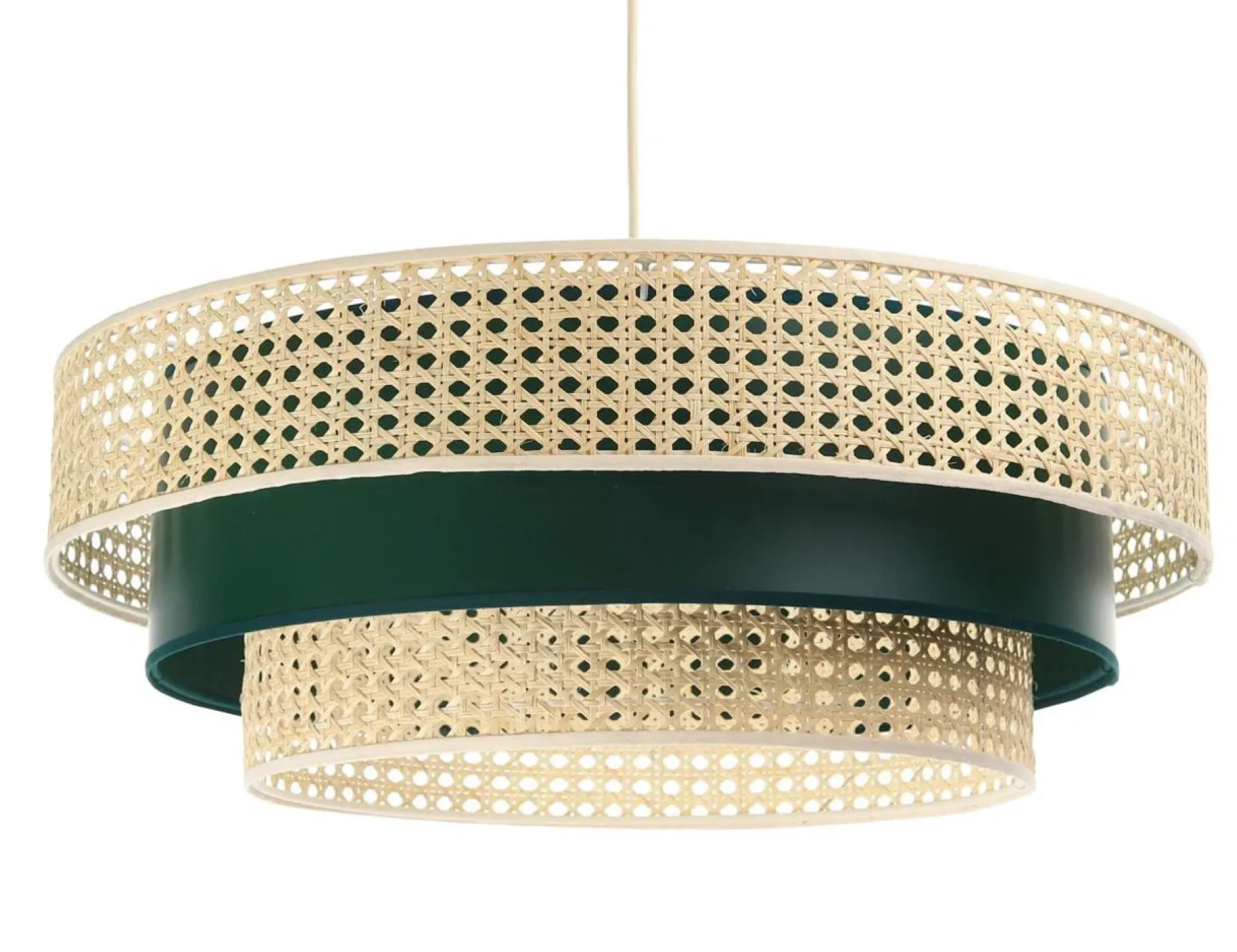Pendelleuchte 'Rattan Lacey Eminent'