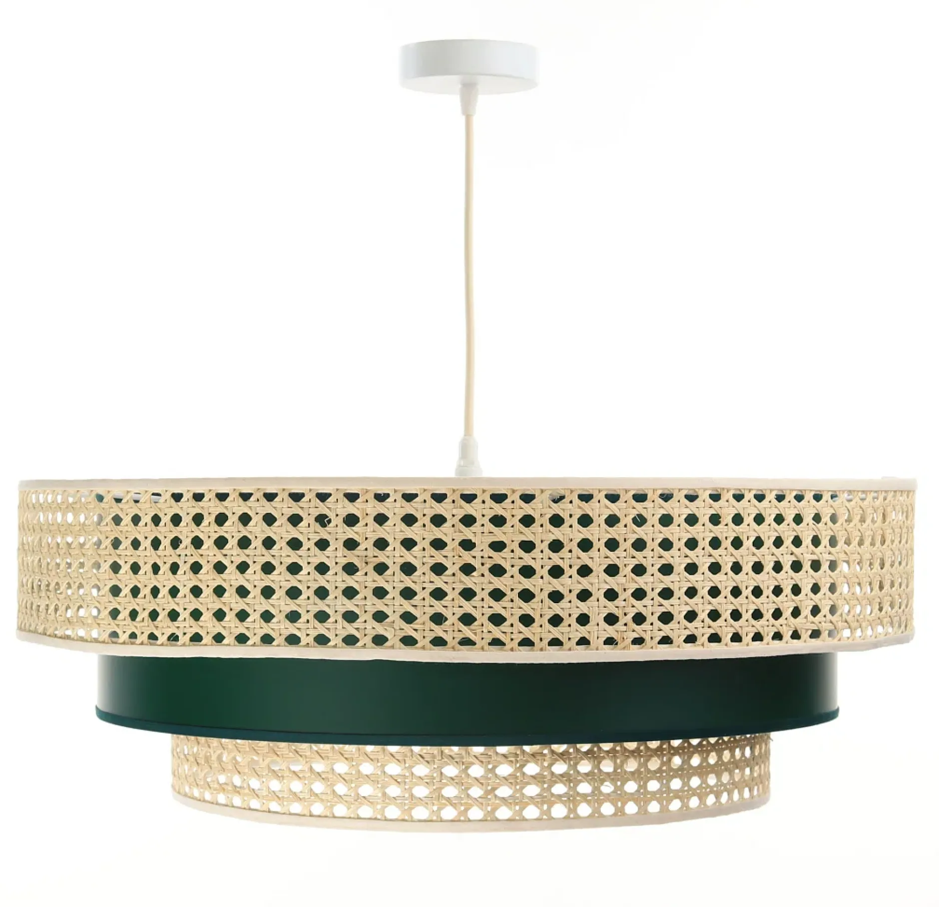 Pendelleuchte 'Rattan Lacey Eminent'