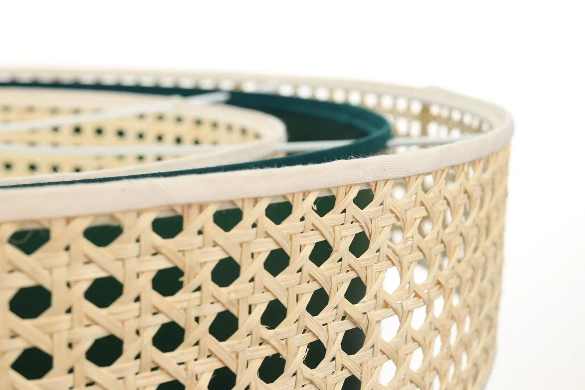 Pendelleuchte 'Rattan Lacey Eminent'