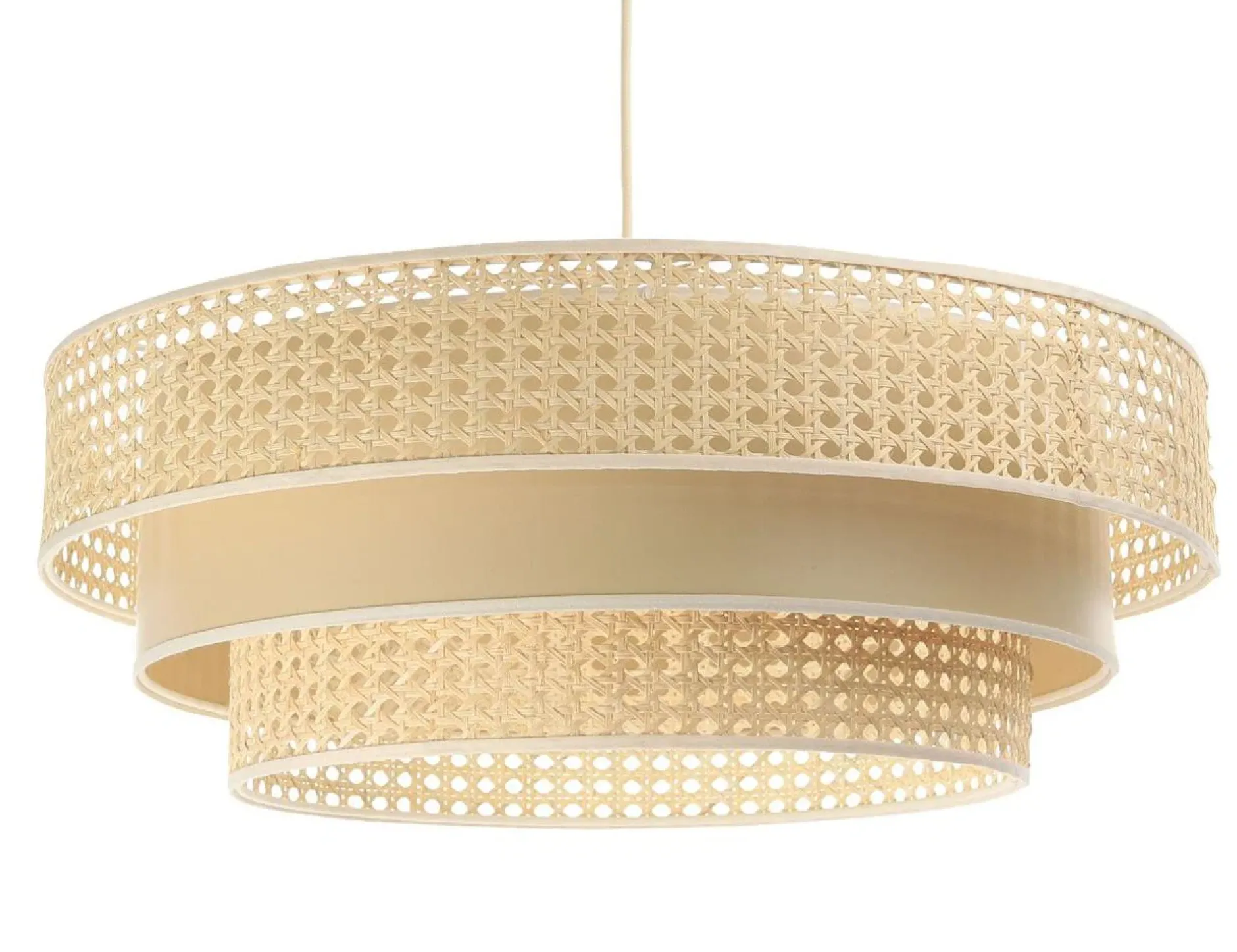 Pendelleuchte 'Rattan Lacey Prominent'