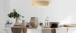 Pendelleuchte 'Rattan Lacey Prominent'