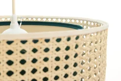 Pendelleuchte 'Rattan Lacey Serious 1'