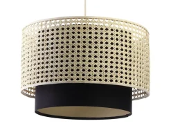 Pendelleuchte 'Rattan Lacey Surreal 1'
