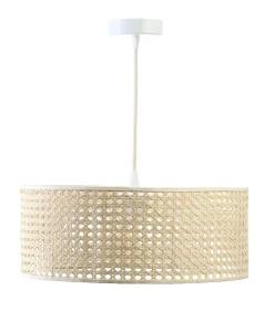 Pendelleuchte 'Rattan Lacey Starlit 1'