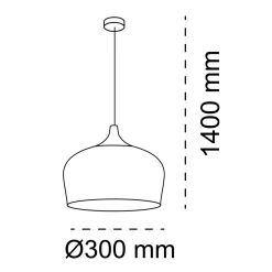 Pendelleuchte 'Zora ZP1'
