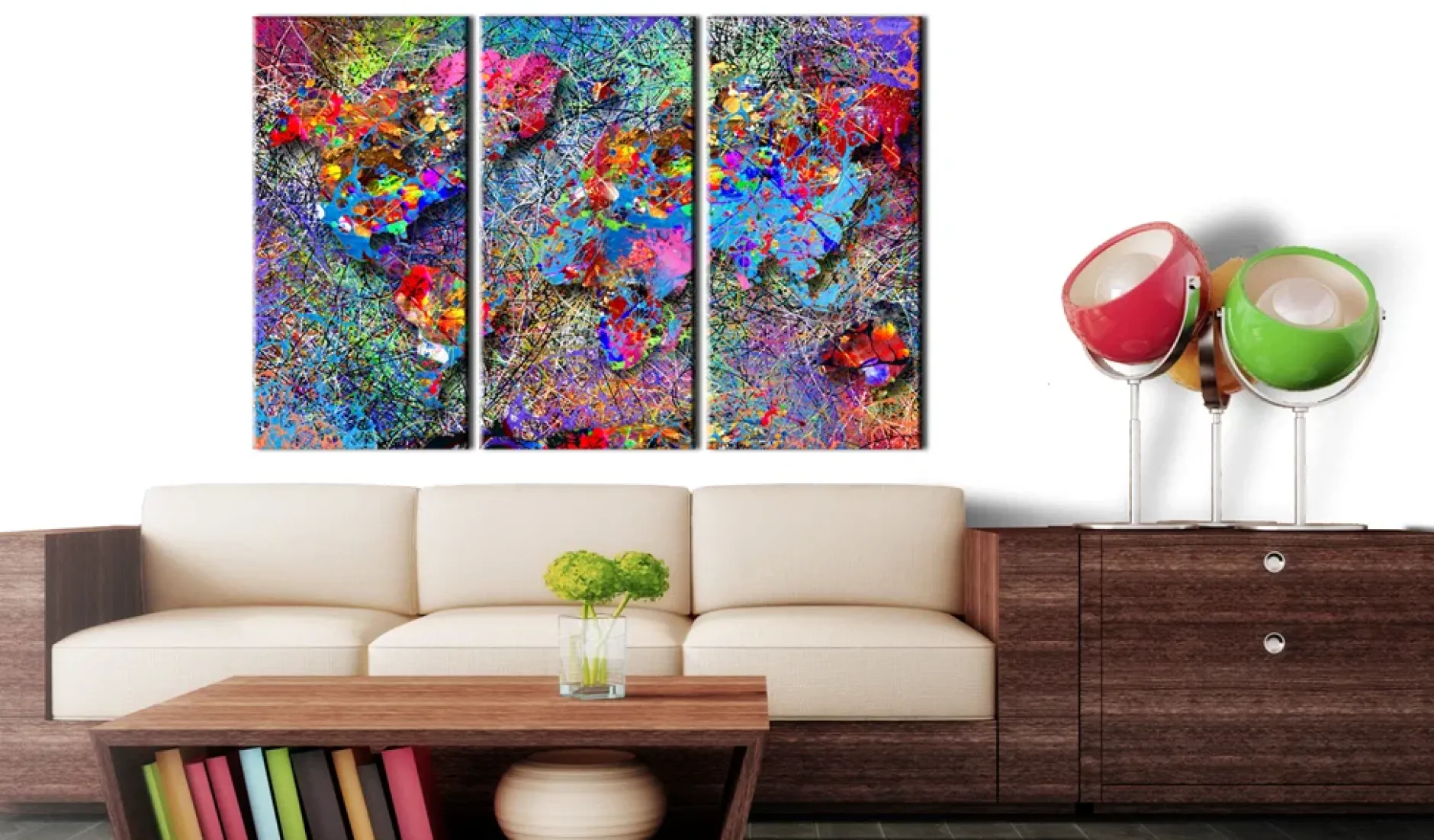 Pinnwand Bild 'Colourful Whirl'