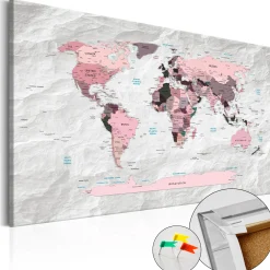 Pinnwand Bild 'Pink Continents'