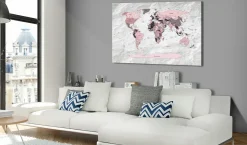 Pinnwand Bild 'Pink Continents'