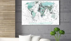 Pinnwand Bild 'Sky-blue Border'