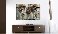 Pinnwand Bild 'Wooden Border'