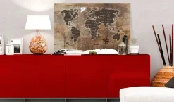 Pinnwand Bild 'Wooden Mosaic'