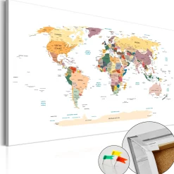 Pinnwand Bild 'World Map'