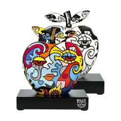 Porzellan Figur 'Apple of Secrets' von Billy the Artist 24,5x28x14cm