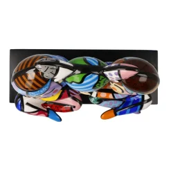Porzellan Figur 'Children of the World' von Romero Britto 8x14x15cm