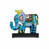 Porzellan Figur 'Dandy Elephant King' von Romero Britto 18x17x8,5cm