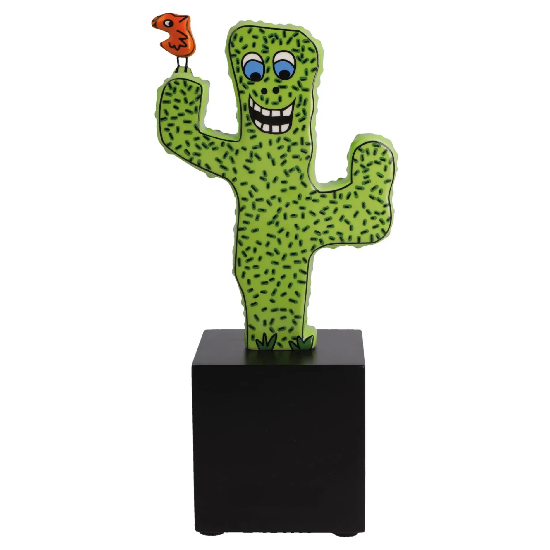 Porzellan Figur 'Desert Life' von James Rizzi 7x21x10cm