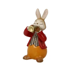 Porzellan Figur 'Eifriger Trompeter' von Goebel 6x8x4cm