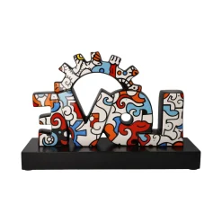 Porzellan Figur 'Evolution of Love 1' von Billy the Artist 12x26x38cm