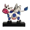 Porzellan Figur 'Flying Cow' von Romero Britto 15,5x31x37,2cm