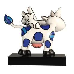 Porzellan Figur 'Flying Cow' von Romero Britto 15,5x31x37,2cm