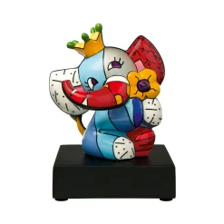 Porzellan Figur 'Freundschaftsblume' von Romero Britto 10x13,5x6cm