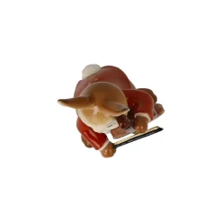 Porzellan Figur 'Fröhlicher Bassist' von Goebel 4x8x4,5cm