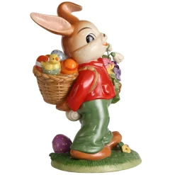 Porzellan Figur 'Frohe Osterzeit' von Goebel 18,5x38x27cm