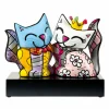 Porzellan Figur 'Lady und Lord Fluff' von Romero Britto 25,5x21,5x13cm