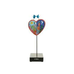 Porzellan Figur 'Love You Day & Night' von James Rizzi 10x27,5x8cm