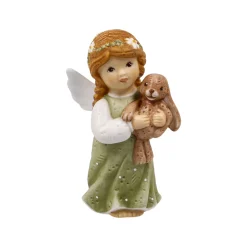 Porzellan Figur 'Mein Kuschelfreund' von Julia E. Limpke 3,5x8,5x4cm