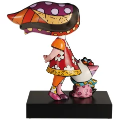 Porzellan Figur 'My Lovely Friend' von Romero Britto 18x47x41,5cm