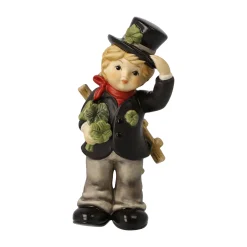 Porzellan Figur 'Neuer Tag, Neues Glück' von Goebel 5x13,5x6,5cm