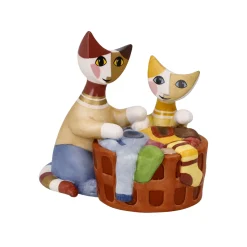 Porzellan Figur 'Piccoli Aiutanti' von Rosina Wachtmeister 10x10x11cm